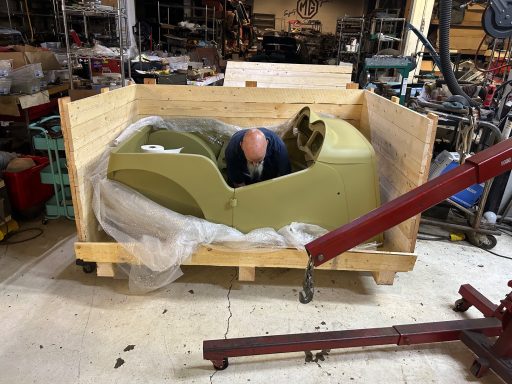 1953 MG TD Body Tub