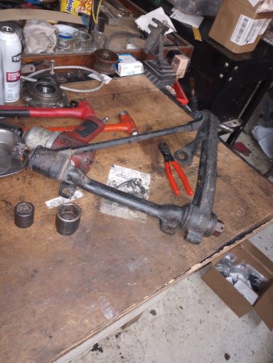 1954 Jaguar XK 120 S LF Lower Control Arm Assembly