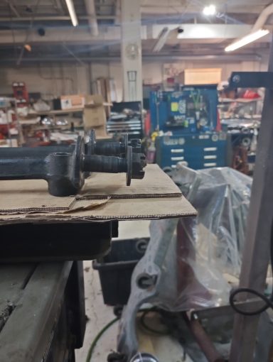 1954 Jaguar XK 120 S Bent Upper Control Arm Pivot