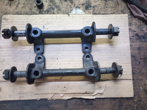1954 Jaguar XK 120 S Upper Control Arm Pivots After Straitening